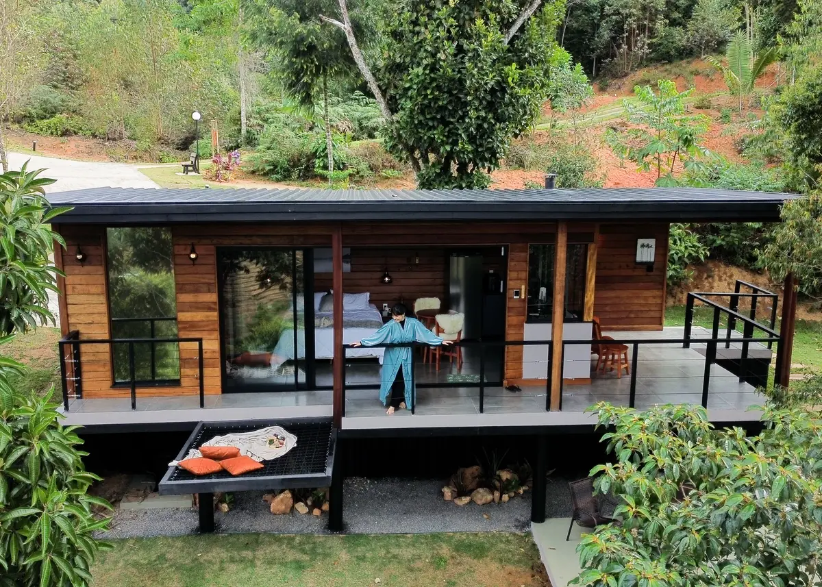 Cabana Floresta na Vila Pinheiro, Santa Teresa – ES